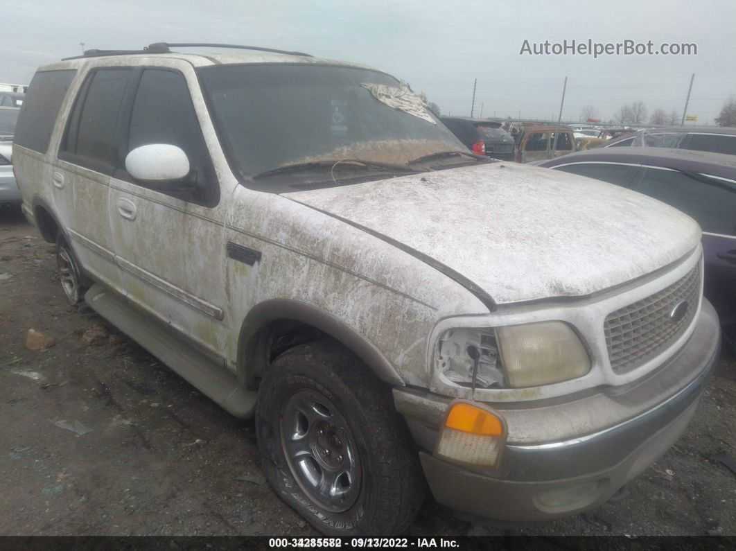 2001 Ford Expedition Eddie Bauer White vin: 1FMPU18L51LA65932