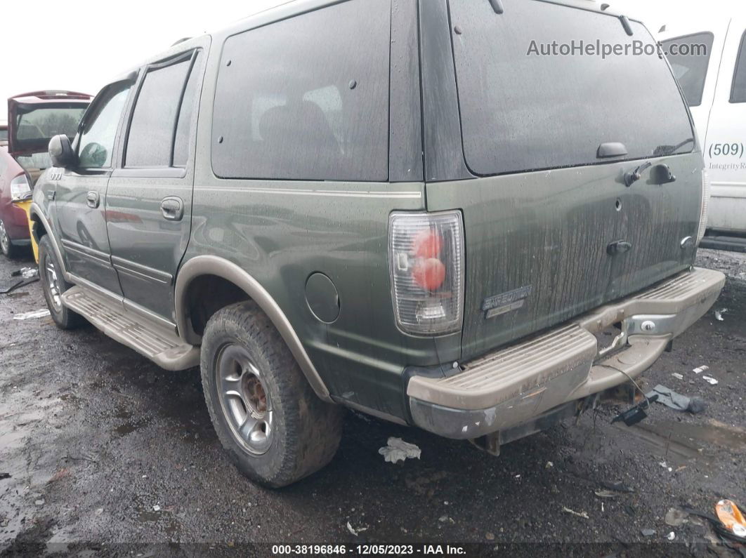 2001 Ford Expedition Eddie Bauer Green vin: 1FMPU18L51LB67246