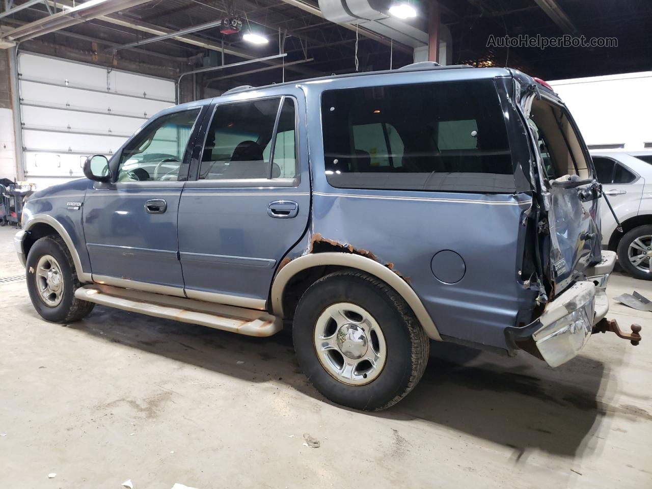 2000 Ford Expedition Eddie Bauer Blue vin: 1FMPU18L5YLC41646