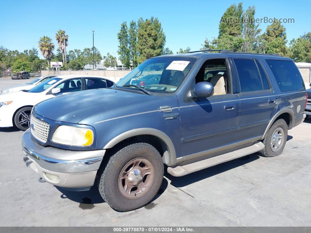 2000 Ford Expedition Eddie Bauer Синий vin: 1FMPU18L5YLC47835