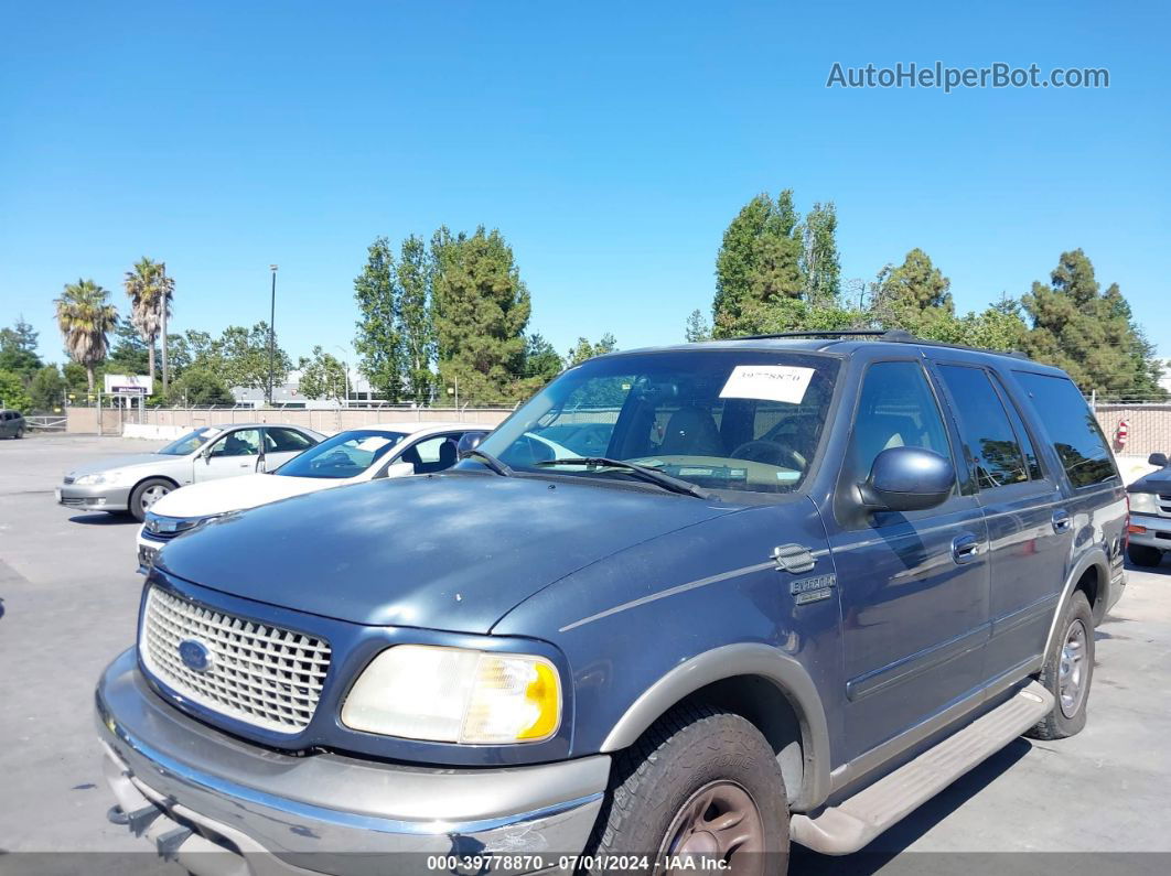 2000 Ford Expedition Eddie Bauer Blue vin: 1FMPU18L5YLC47835