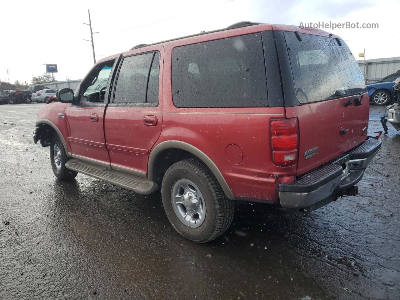 2001 Ford Expedition Eddie Bauer Red vin: 1FMPU18L61LA85865