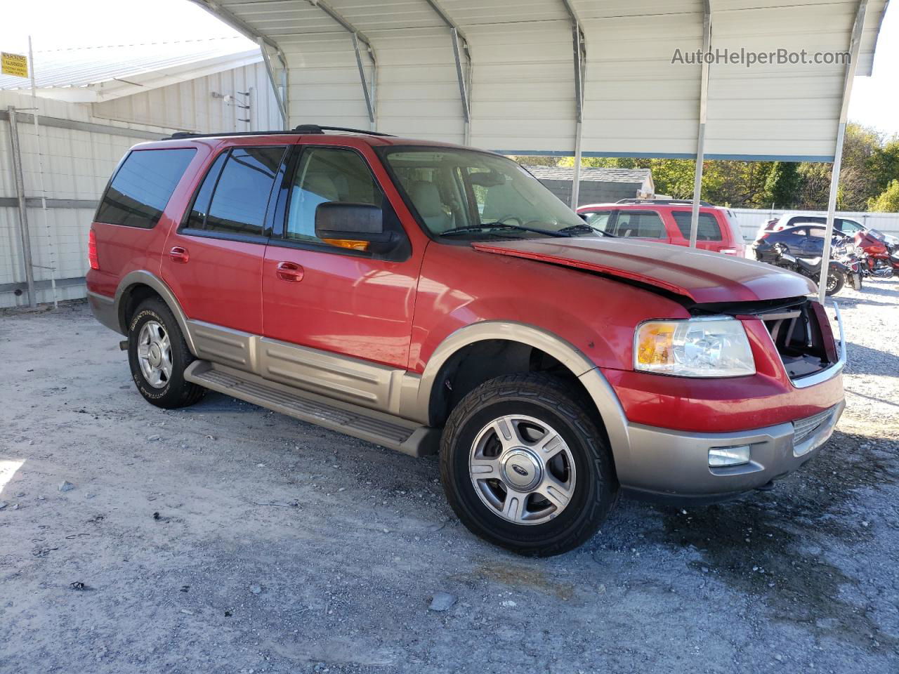 2003 Ford Expedition Eddie Bauer Red vin: 1FMPU18L63LC16277