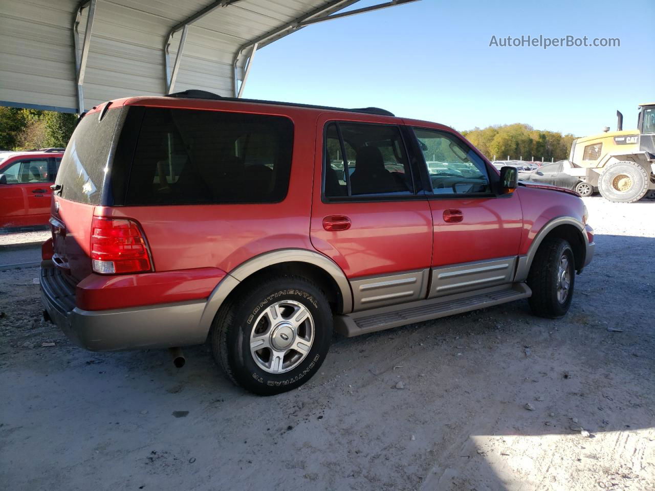 2003 Ford Expedition Eddie Bauer Red vin: 1FMPU18L63LC16277