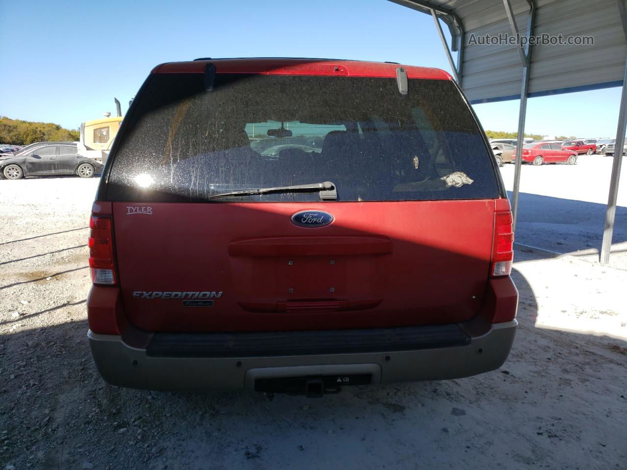 2003 Ford Expedition Eddie Bauer Red vin: 1FMPU18L63LC16277