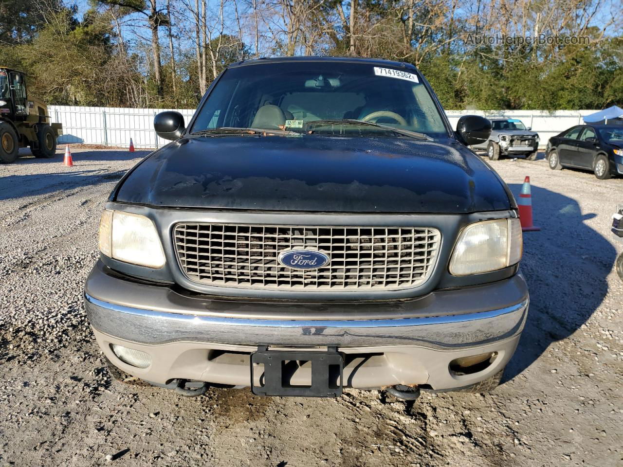 2000 Ford Expedition Eddie Bauer Black vin: 1FMPU18L6YLB47825