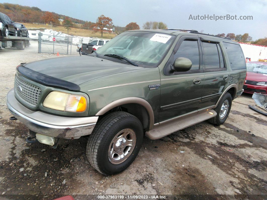 2001 Ford Expedition Eddie Bauer Green vin: 1FMPU18L71LA17090