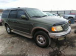 2001 Ford Expedition Eddie Bauer Green vin: 1FMPU18L71LA17090