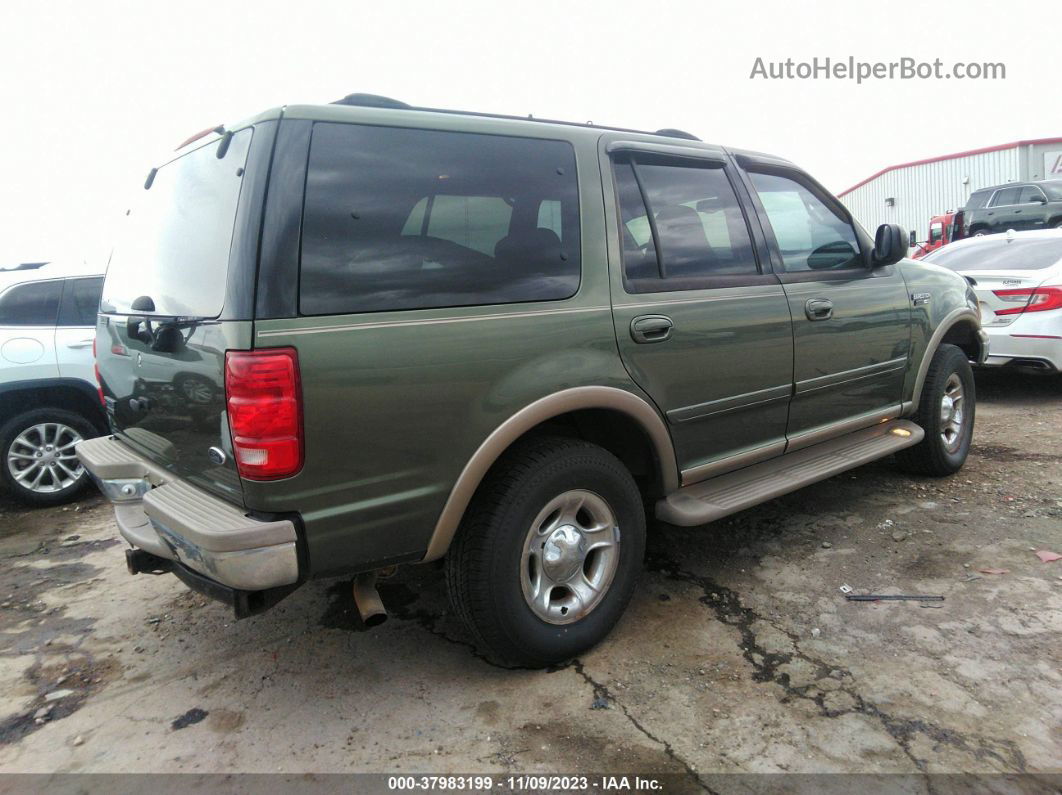 2001 Ford Expedition Eddie Bauer Green vin: 1FMPU18L71LA17090