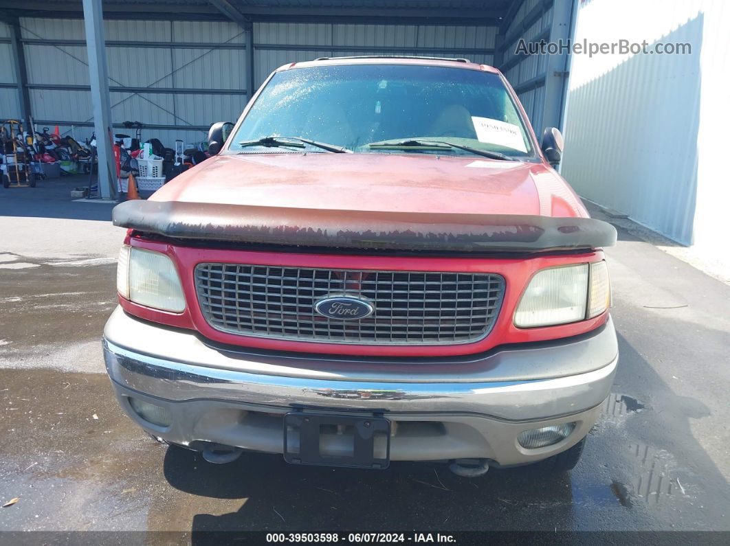 2001 Ford Expedition Eddie Bauer Burgundy vin: 1FMPU18L71LB01099