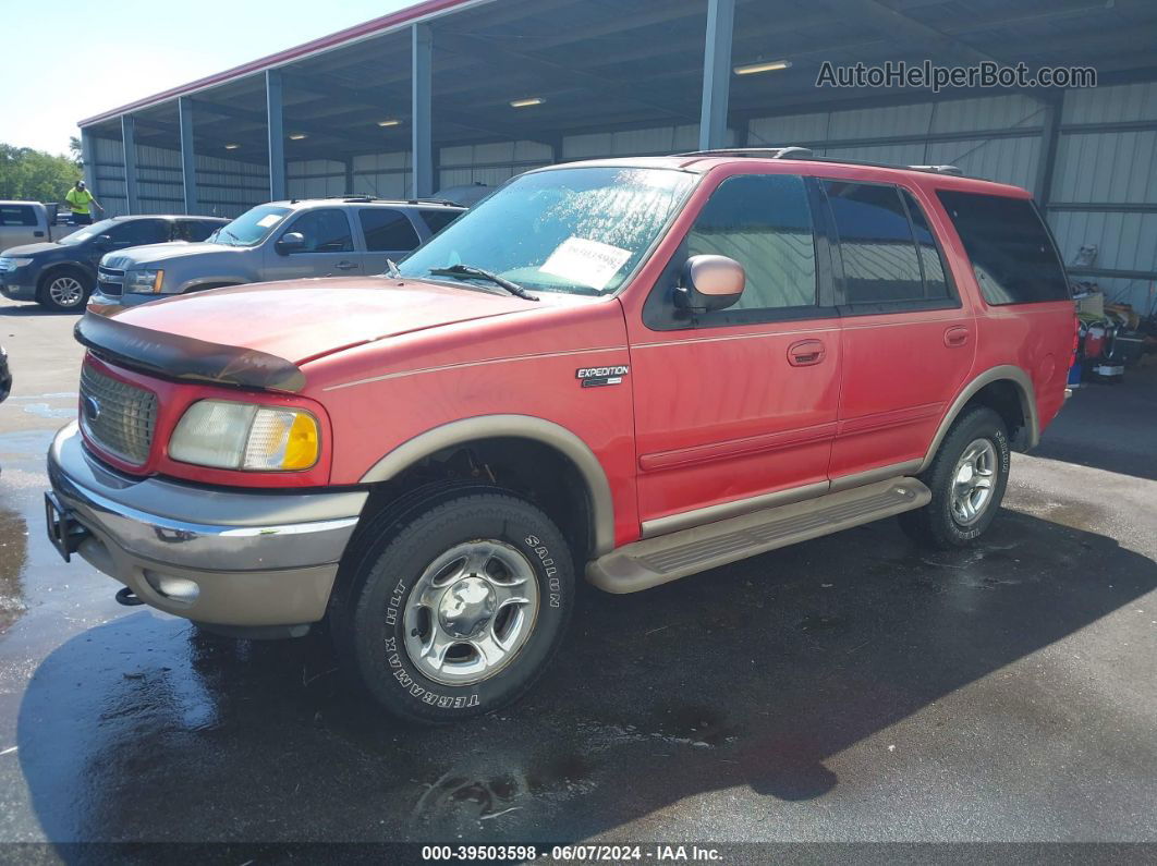 2001 Ford Expedition Eddie Bauer Burgundy vin: 1FMPU18L71LB01099