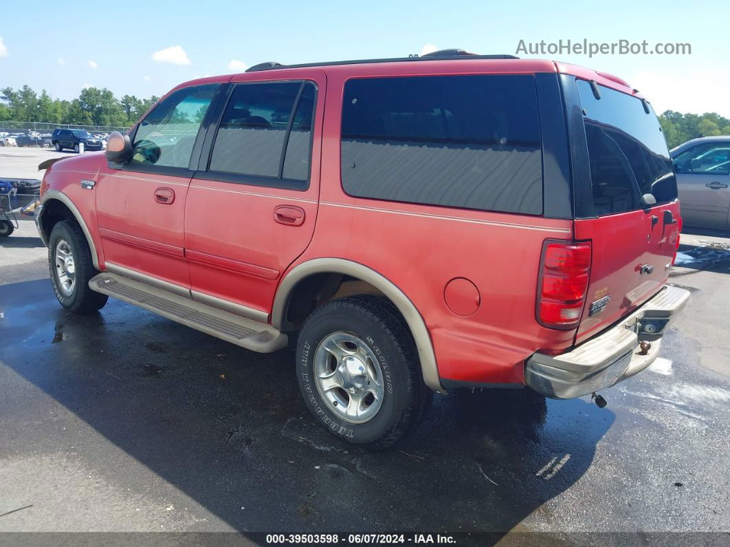 2001 Ford Expedition Eddie Bauer Burgundy vin: 1FMPU18L71LB01099