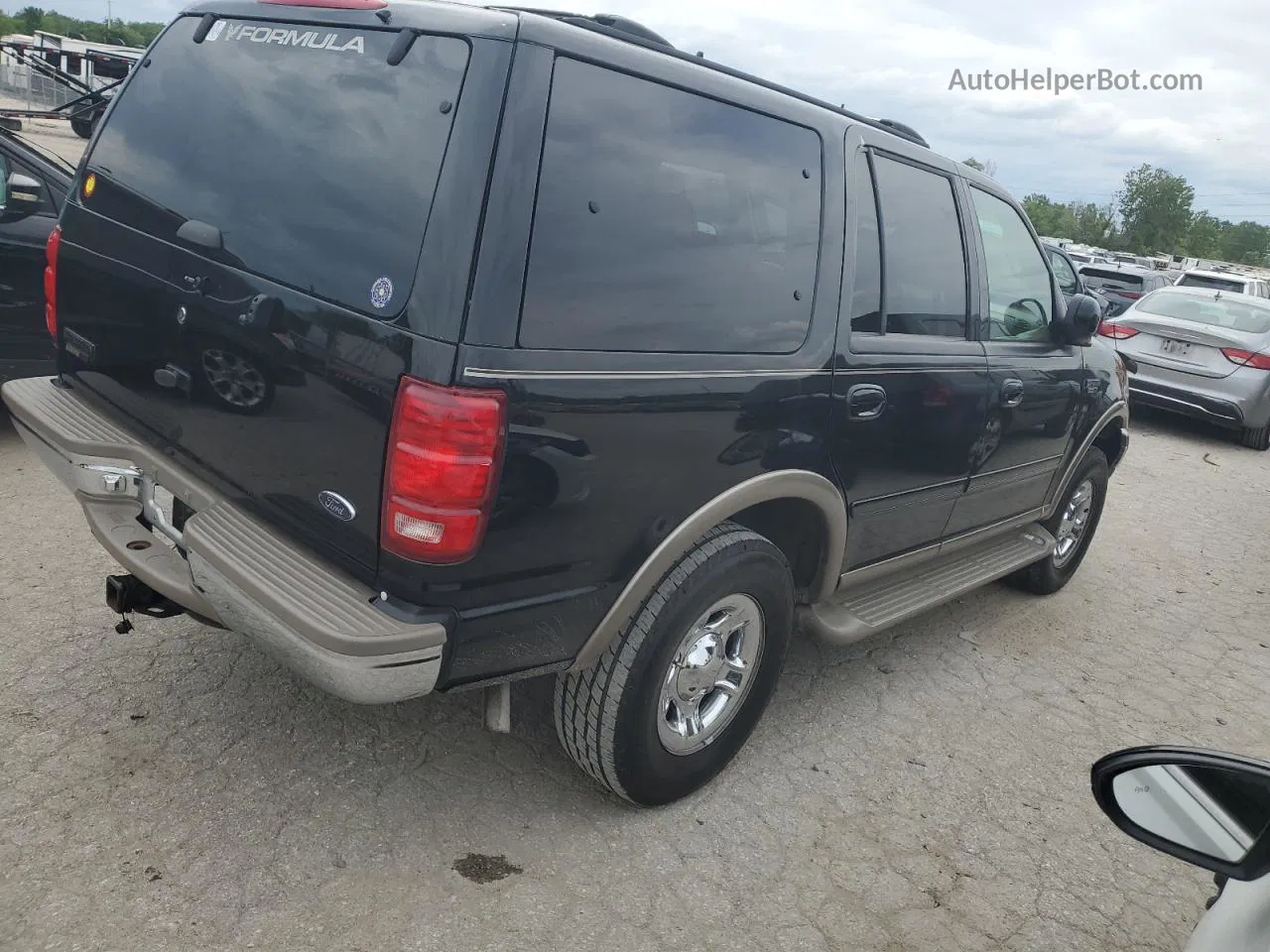 2001 Ford Expedition Eddie Bauer Black vin: 1FMPU18L71LB47483