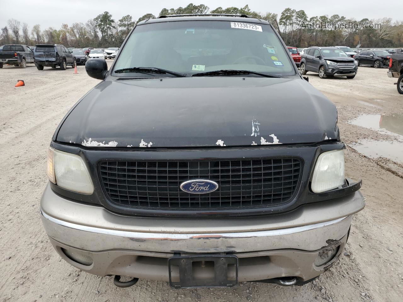 2001 Ford Expedition Eddie Bauer Black vin: 1FMPU18L71LB55678