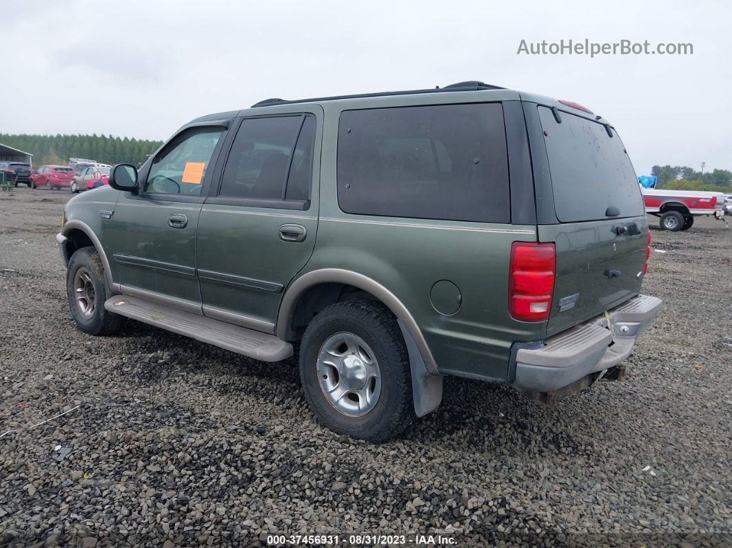 2000 Ford Expedition Eddie Bauer Green vin: 1FMPU18L7YLB14414