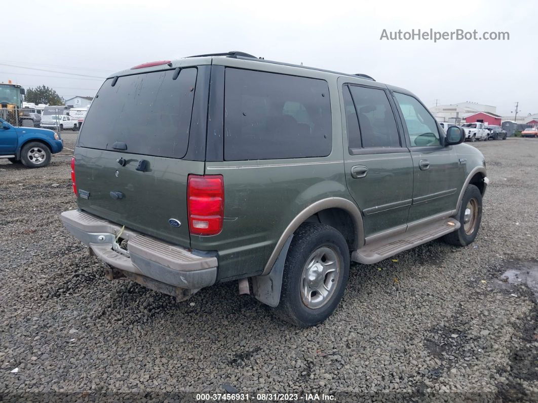 2000 Ford Expedition Eddie Bauer Green vin: 1FMPU18L7YLB14414