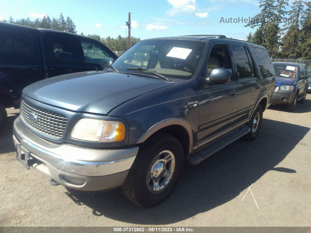 2000 Ford Expedition Eddie Bauer Blue vin: 1FMPU18L7YLB18298