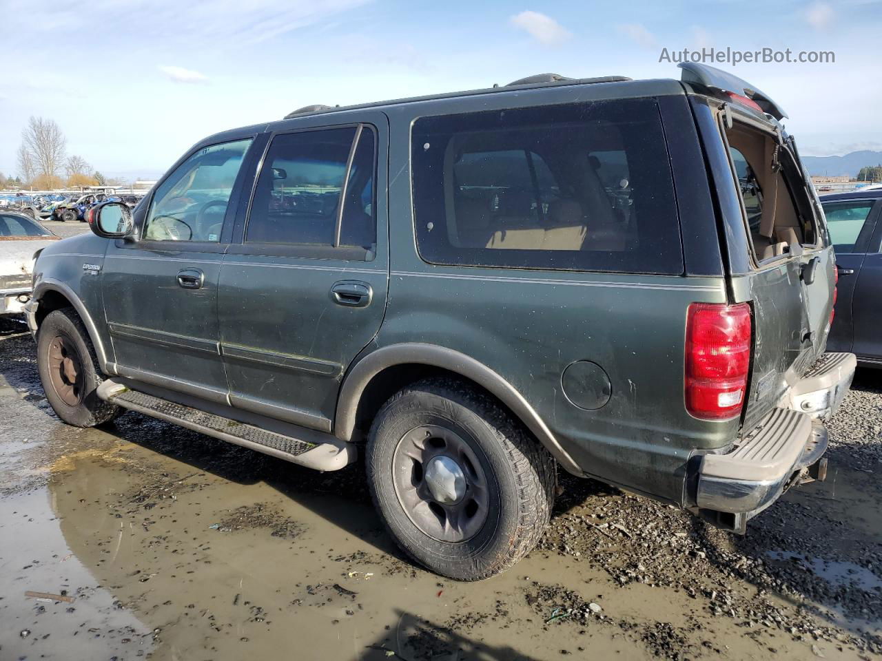 2000 Ford Expedition Eddie Bauer Green vin: 1FMPU18L7YLC42197