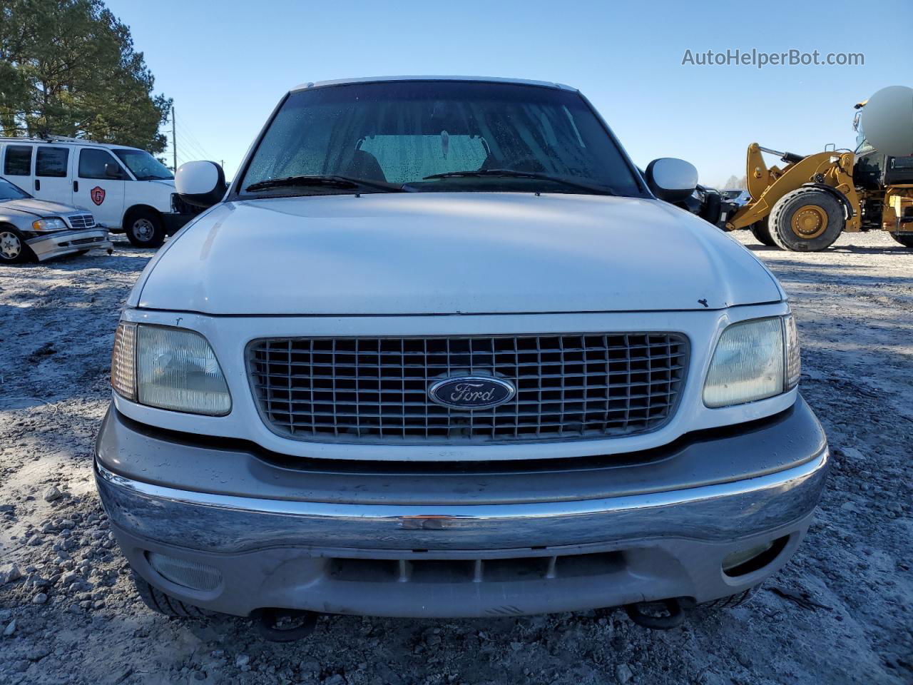 2001 Ford Expedition Eddie Bauer White vin: 1FMPU18L81LA11654