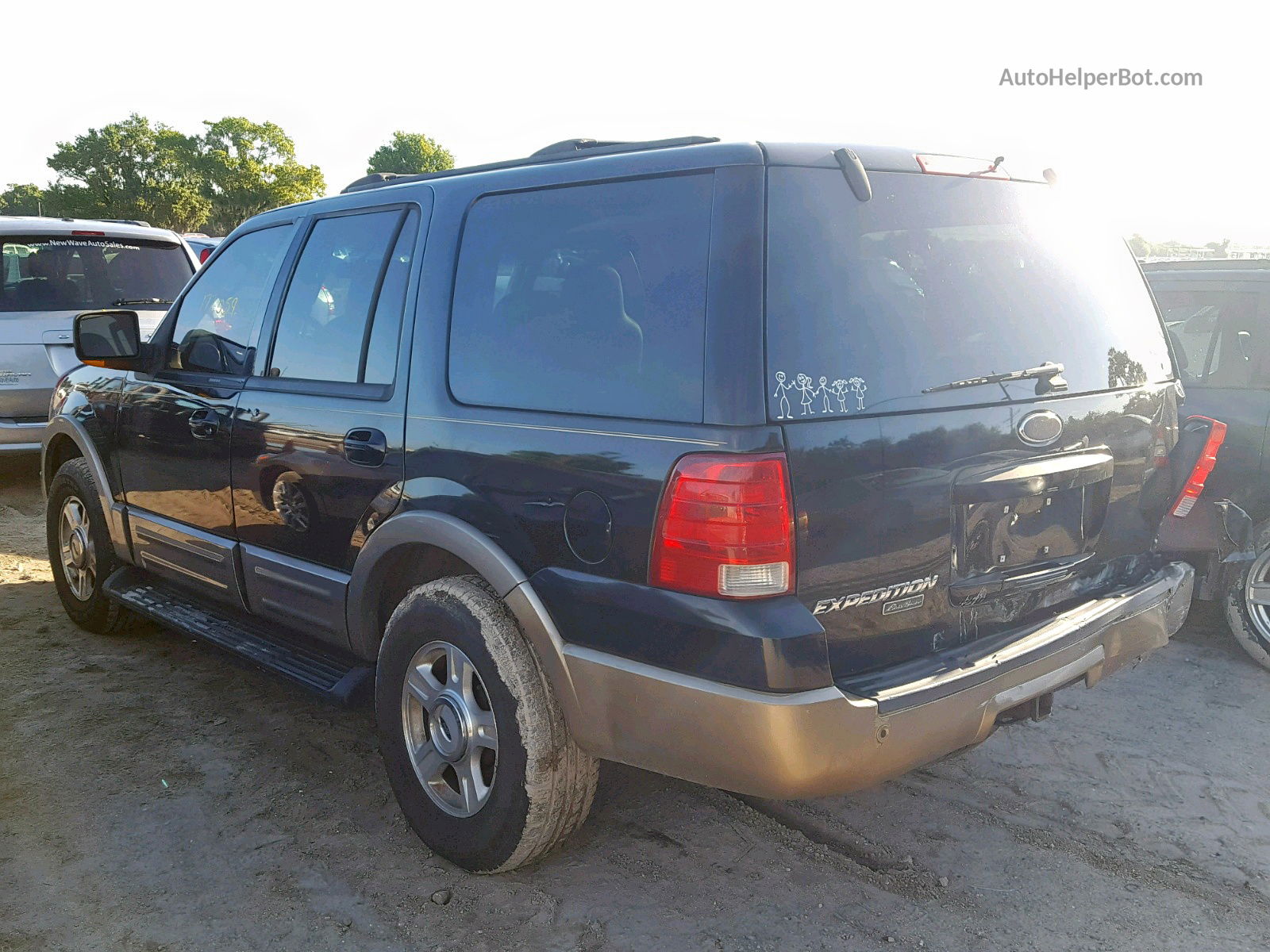 2003 Ford Expedition Eddie Bauer Черный vin: 1FMPU18L93LA46951