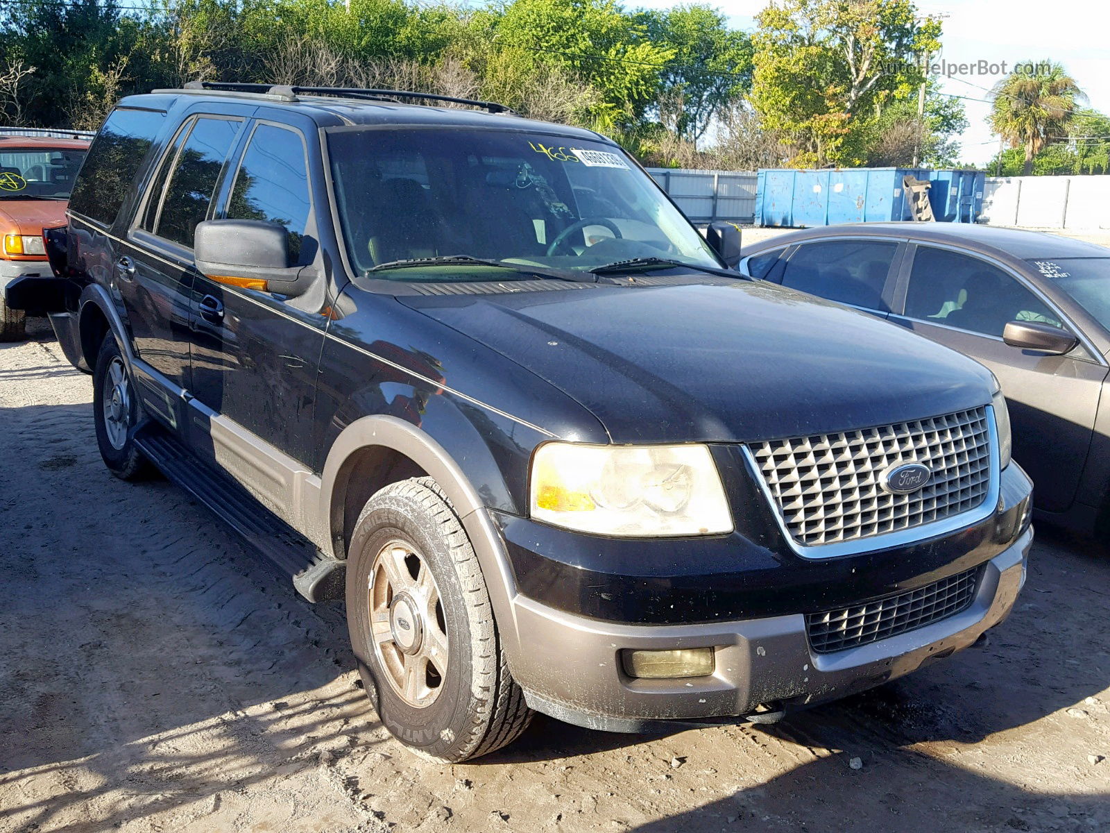 2003 Ford Expedition Eddie Bauer Черный vin: 1FMPU18L93LA46951