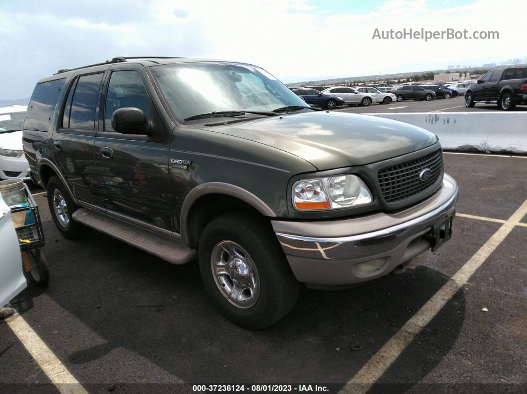 2000 Ford Expedition Eddie Bauer Зеленый vin: 1FMPU18L9YLB45213