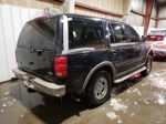 2001 Ford Expedition Eddie Bauer Black vin: 1FMPU18LX1LA10196