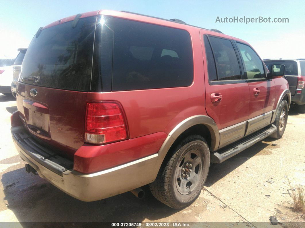 2003 Ford Expedition Eddie Bauer Red vin: 1FMPU18LX3LA33481