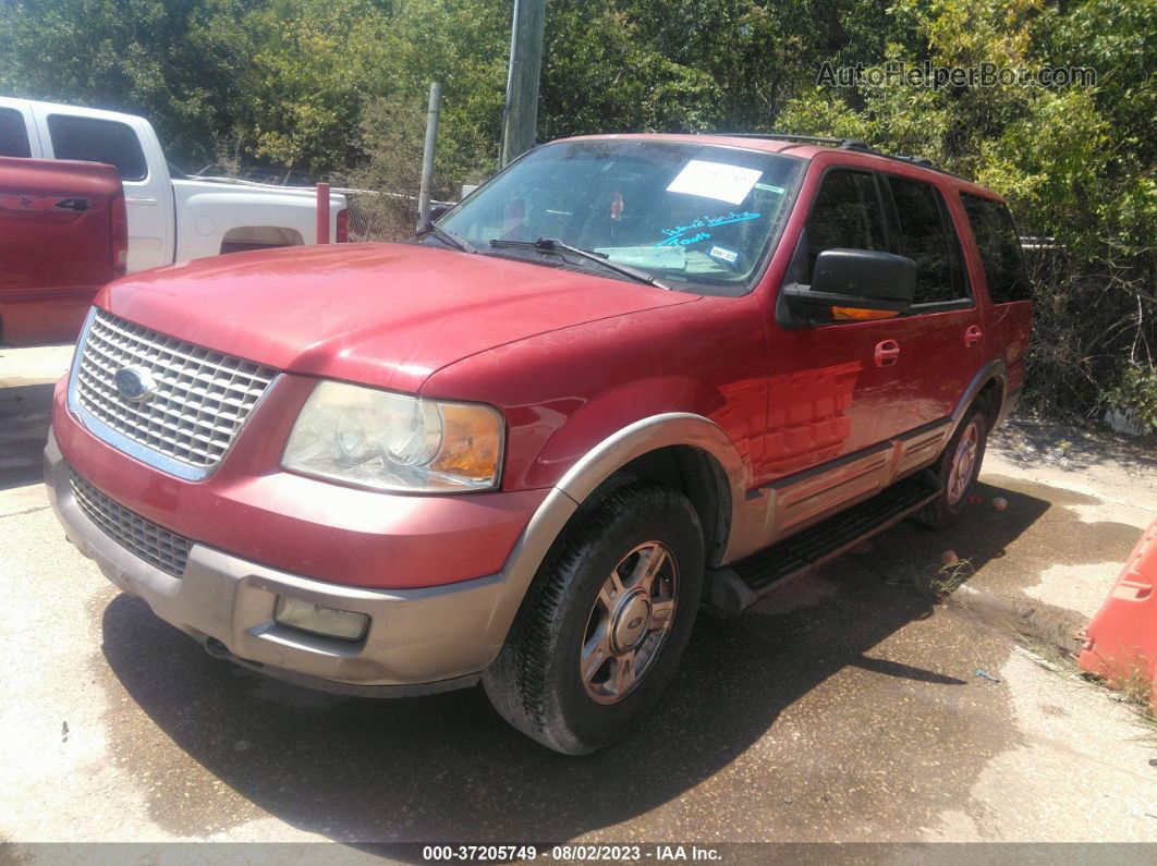 2003 Ford Expedition Eddie Bauer Red vin: 1FMPU18LX3LA33481