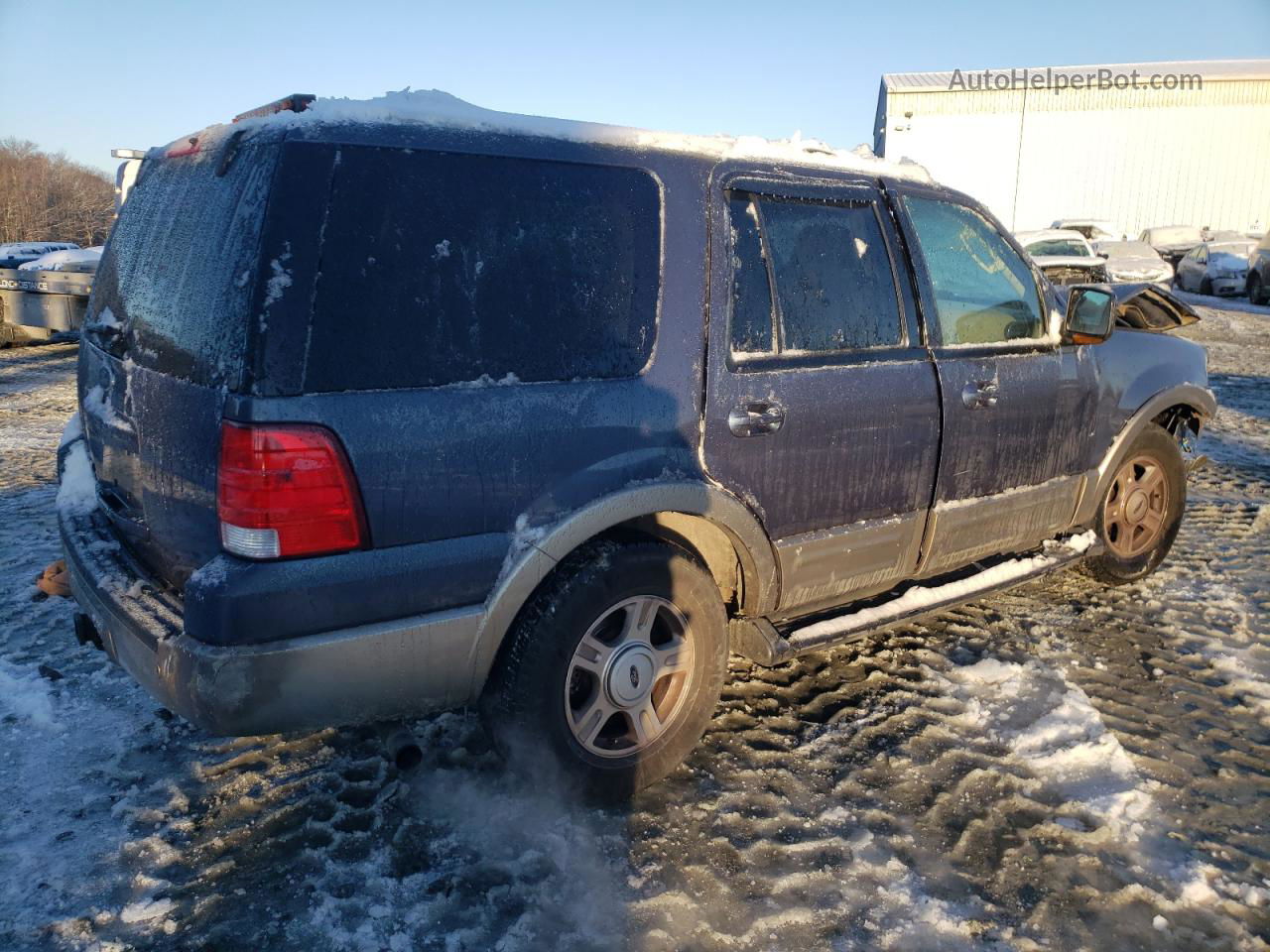 2003 Ford Expedition Eddie Bauer Blue vin: 1FMPU18LX3LB15050