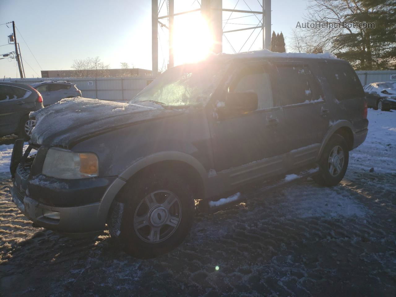 2003 Ford Expedition Eddie Bauer Blue vin: 1FMPU18LX3LB15050