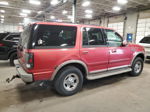 2000 Ford Expedition Eddie Bauer Красный vin: 1FMPU18LXYLC50052