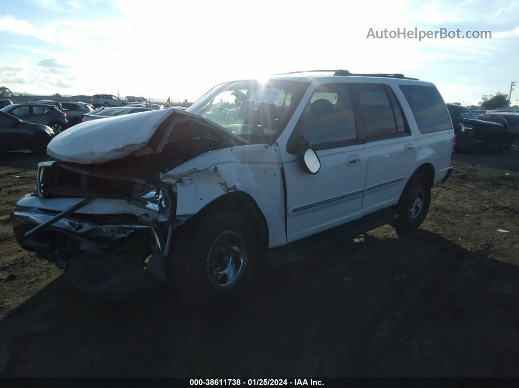 2000 Ford Expedition Xlt White vin: 1FMRU1560YLA14288