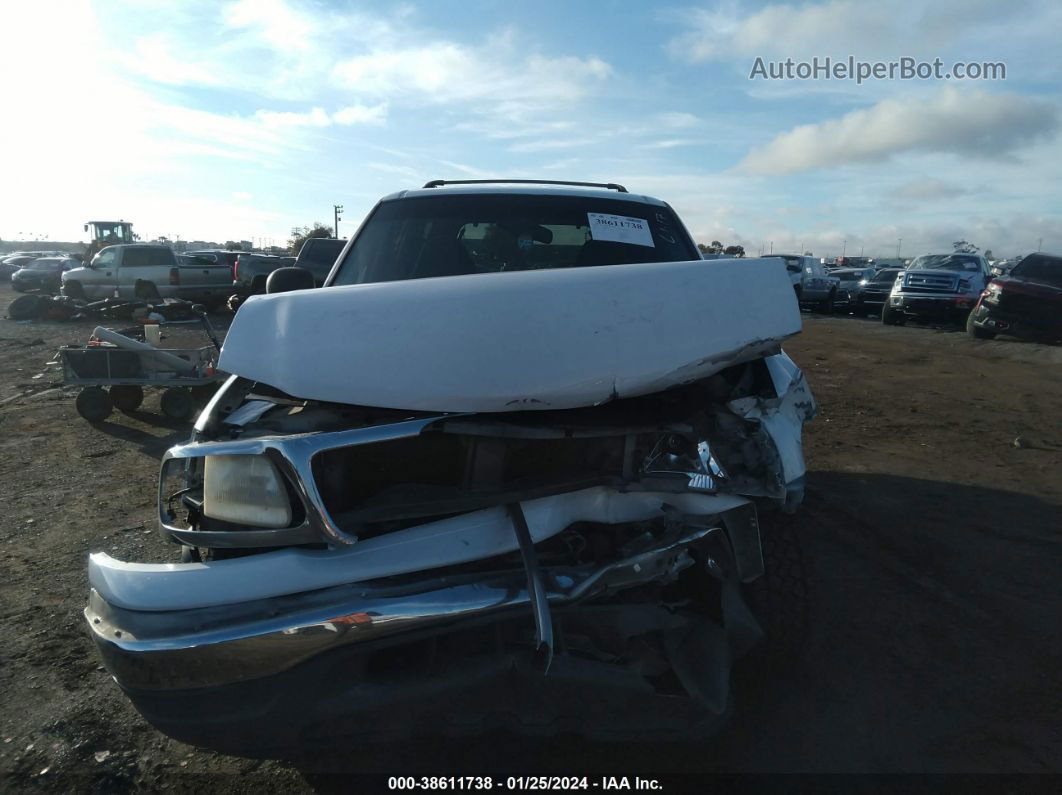 2000 Ford Expedition Xlt White vin: 1FMRU1560YLA14288