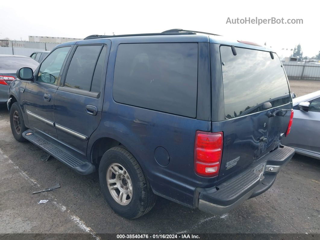 2000 Ford Expedition Xlt Blue vin: 1FMRU1560YLB17985