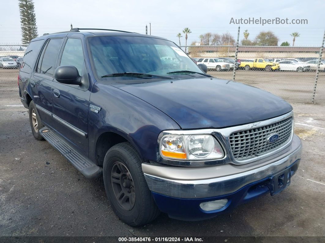 2000 Ford Expedition Xlt Blue vin: 1FMRU1560YLB17985