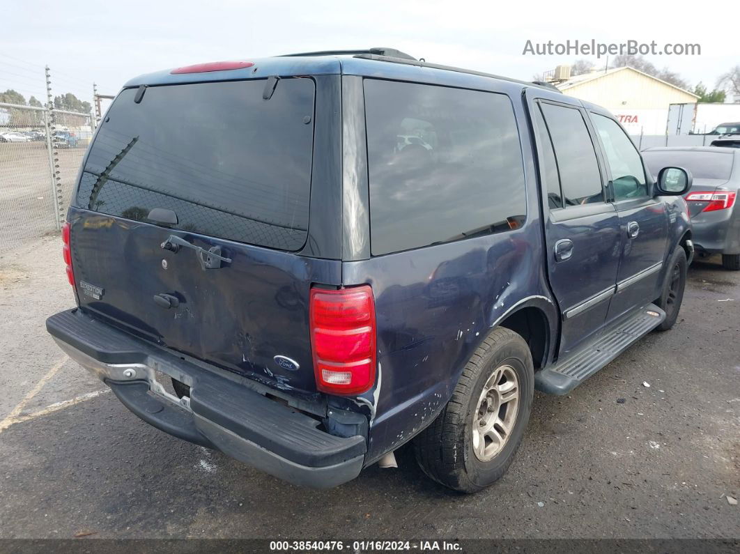 2000 Ford Expedition Xlt Blue vin: 1FMRU1560YLB17985