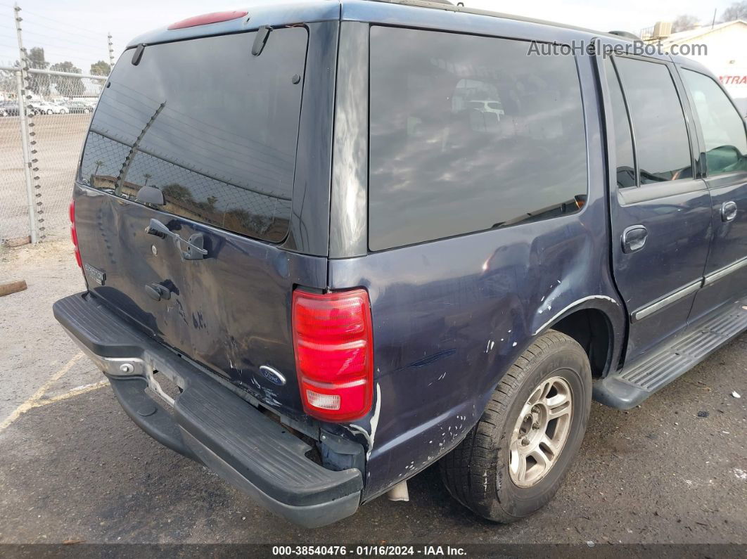 2000 Ford Expedition Xlt Blue vin: 1FMRU1560YLB17985