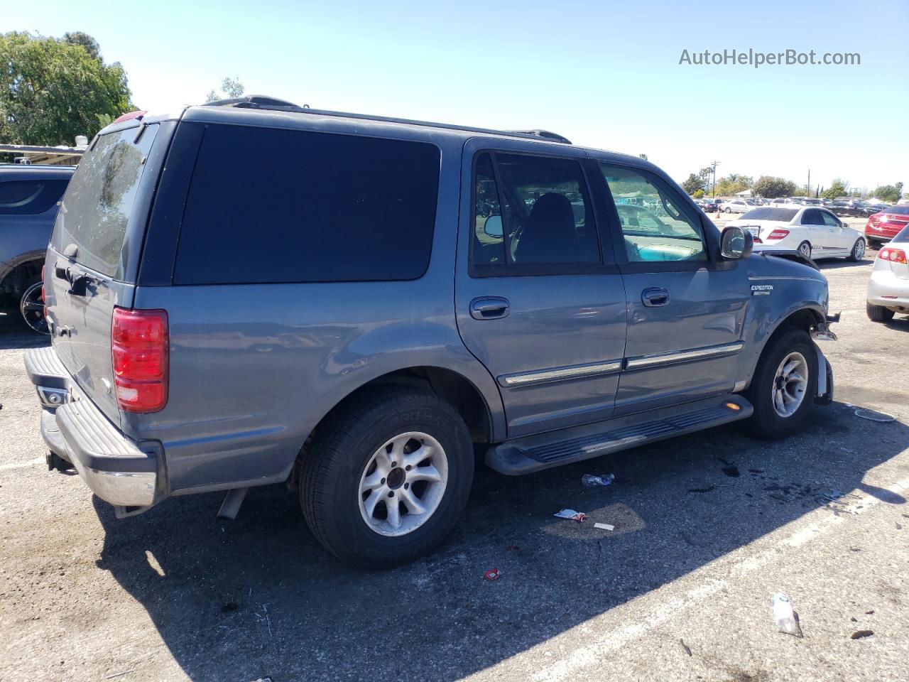 2000 Ford Expedition Xlt Blue vin: 1FMRU1561YLB05053