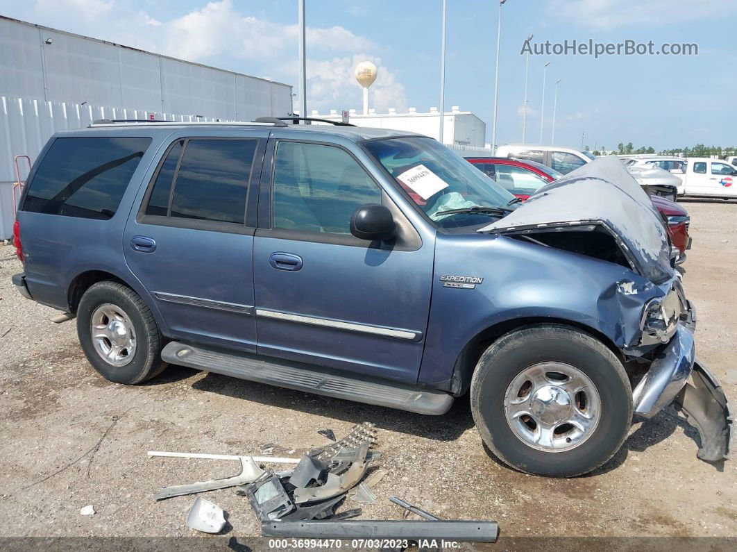 2000 Ford Expedition Xlt Blue vin: 1FMRU1561YLB36402