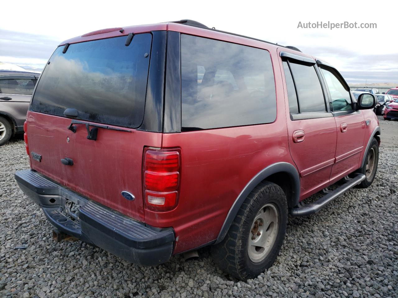 2000 Ford Expedition Xlt Burgundy vin: 1FMRU1561YLB75362