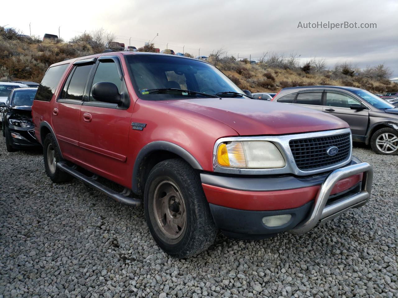 2000 Ford Expedition Xlt Burgundy vin: 1FMRU1561YLB75362