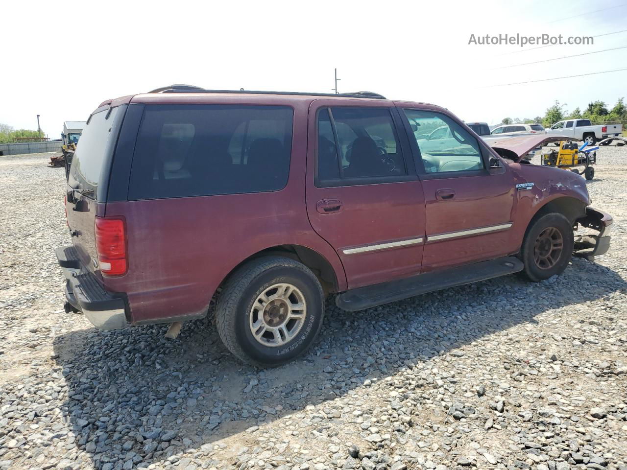 2000 Ford Expedition Xlt Burgundy vin: 1FMRU1561YLC32854