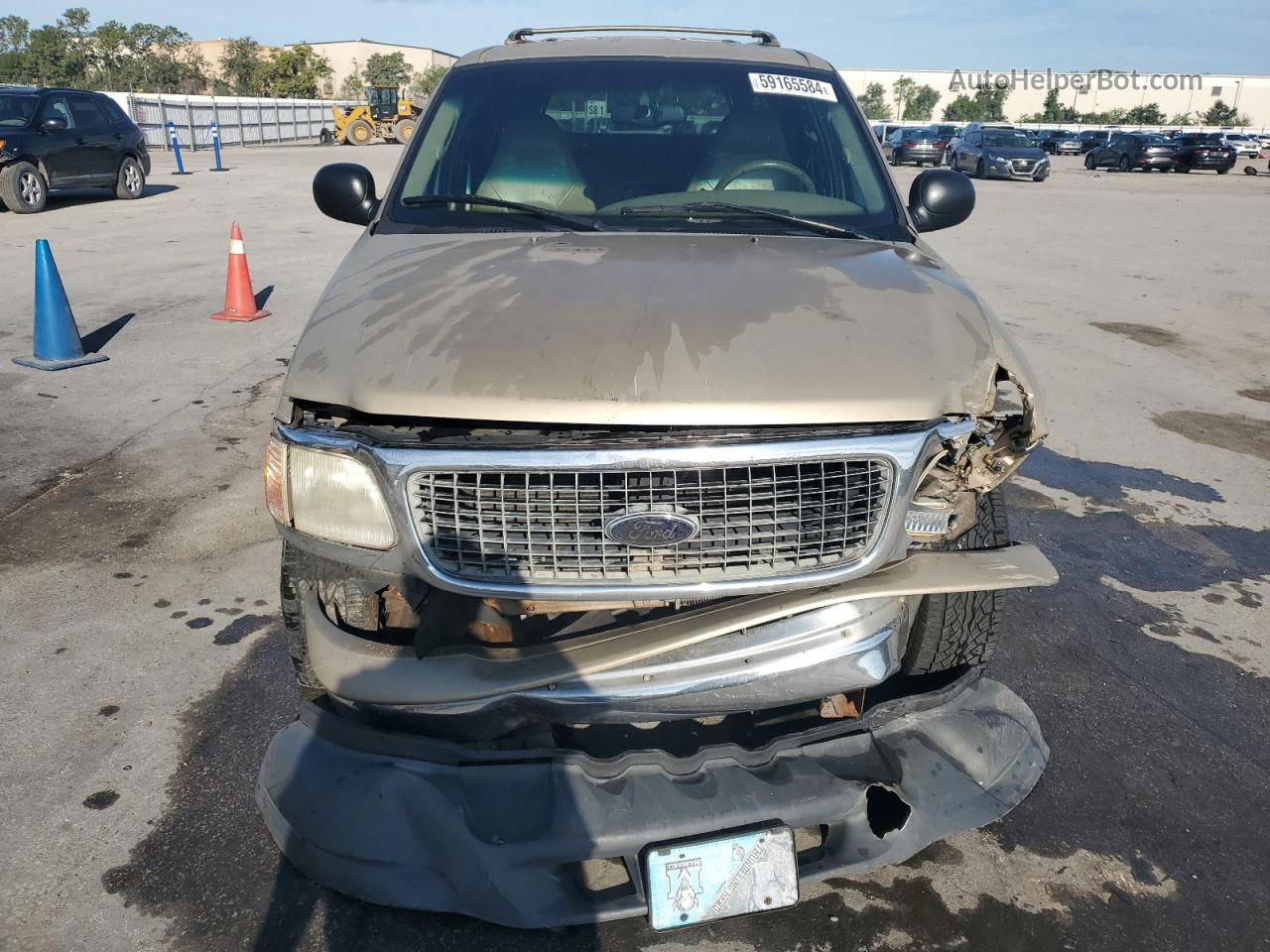 2000 Ford Expedition Xlt Tan vin: 1FMRU1563YLB55940