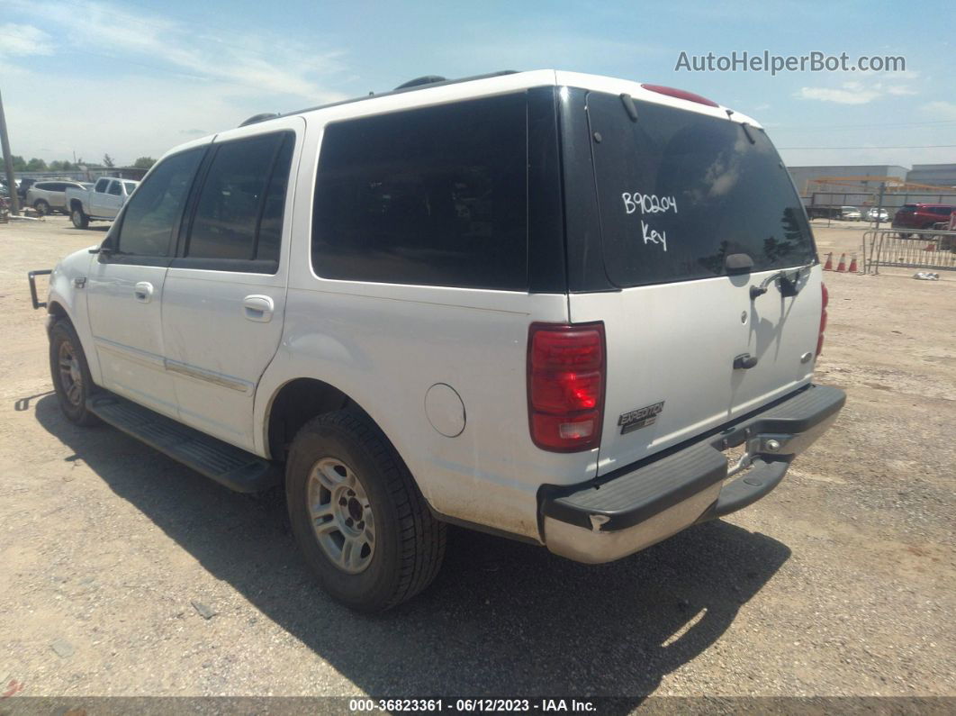 2000 Ford Expedition Xlt White vin: 1FMRU1563YLB90204