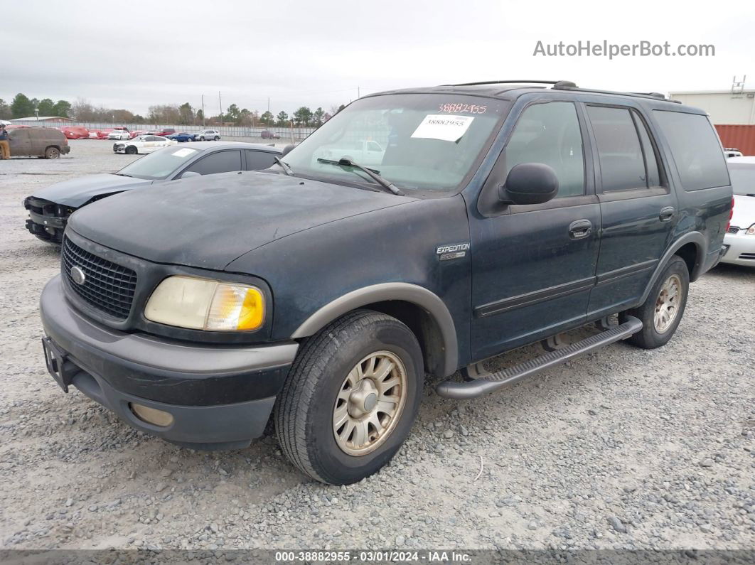 2000 Ford Expedition Xlt Blue vin: 1FMRU1564YLA59086