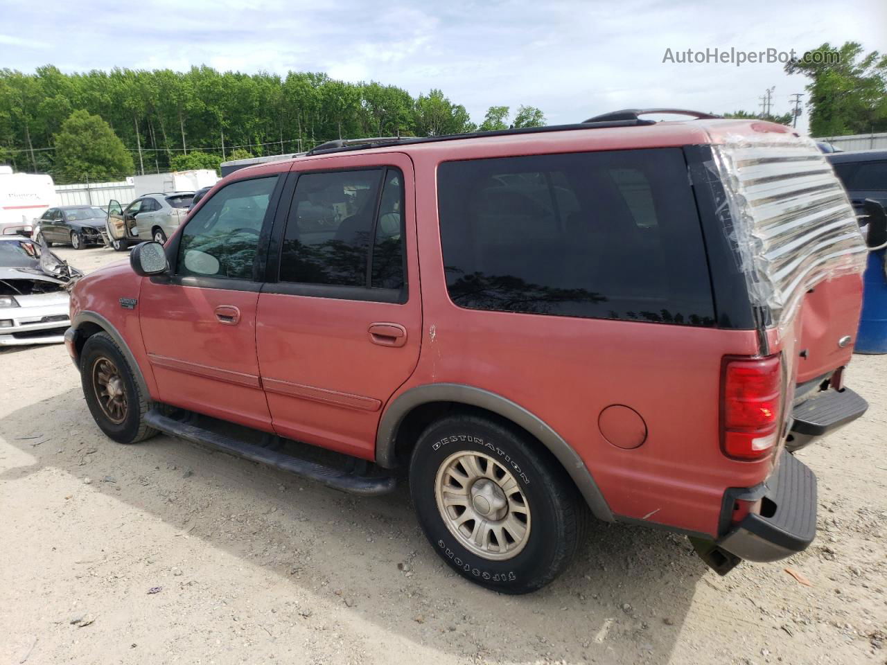 2000 Ford Expedition Xlt Красный vin: 1FMRU1564YLB27175