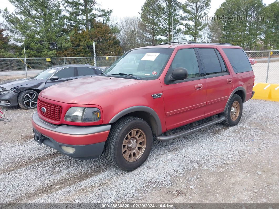 2000 Ford Expedition Xlt Красный vin: 1FMRU1565YLC15698