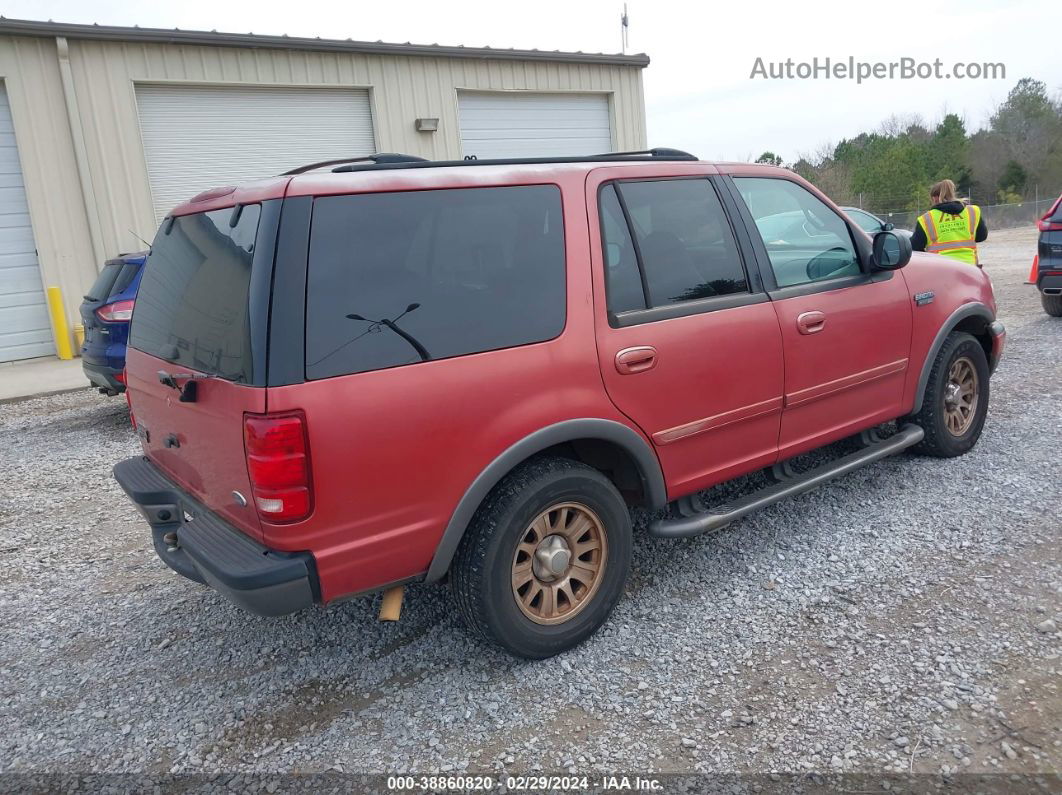 2000 Ford Expedition Xlt Красный vin: 1FMRU1565YLC15698