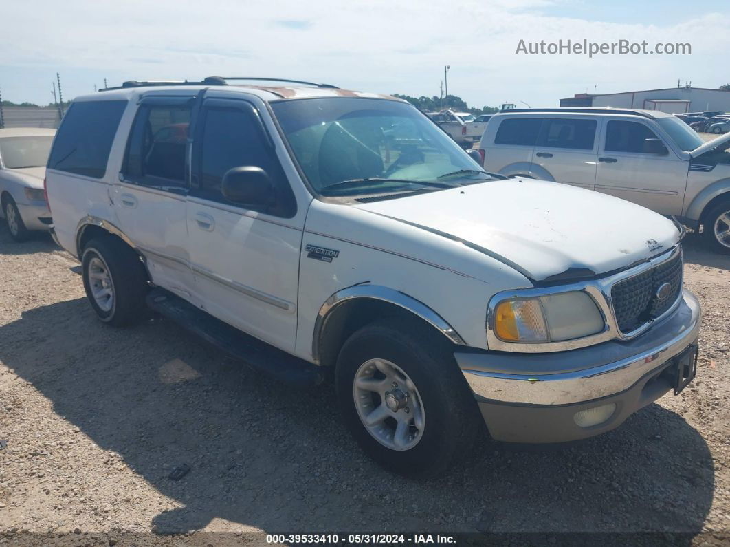 2000 Ford Expedition Xlt White vin: 1FMRU1567YLA49734